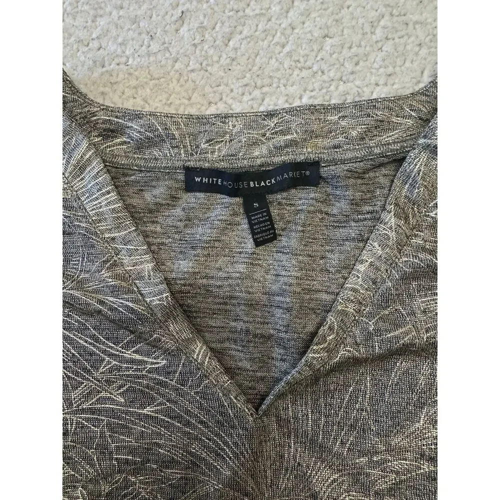 White House Black Market Dolman Sleeve Blouse Top Small